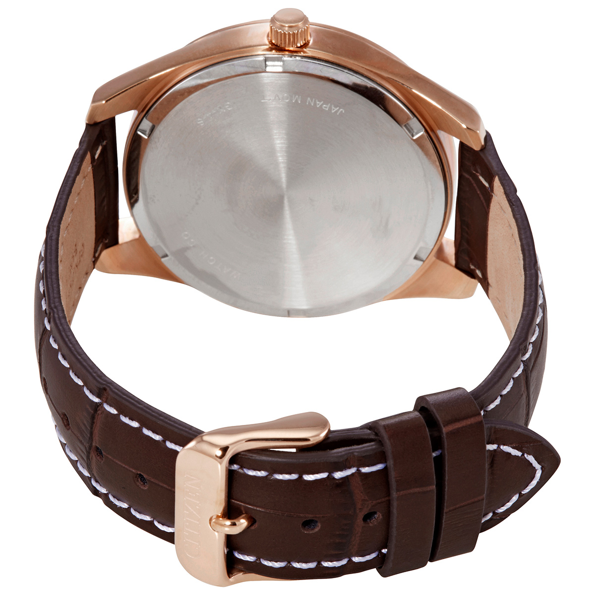 citizen quartz black dial brown leather ladies watch bi1033 04e citizen quartz black dial brown leather ladies watch bi1033 04e