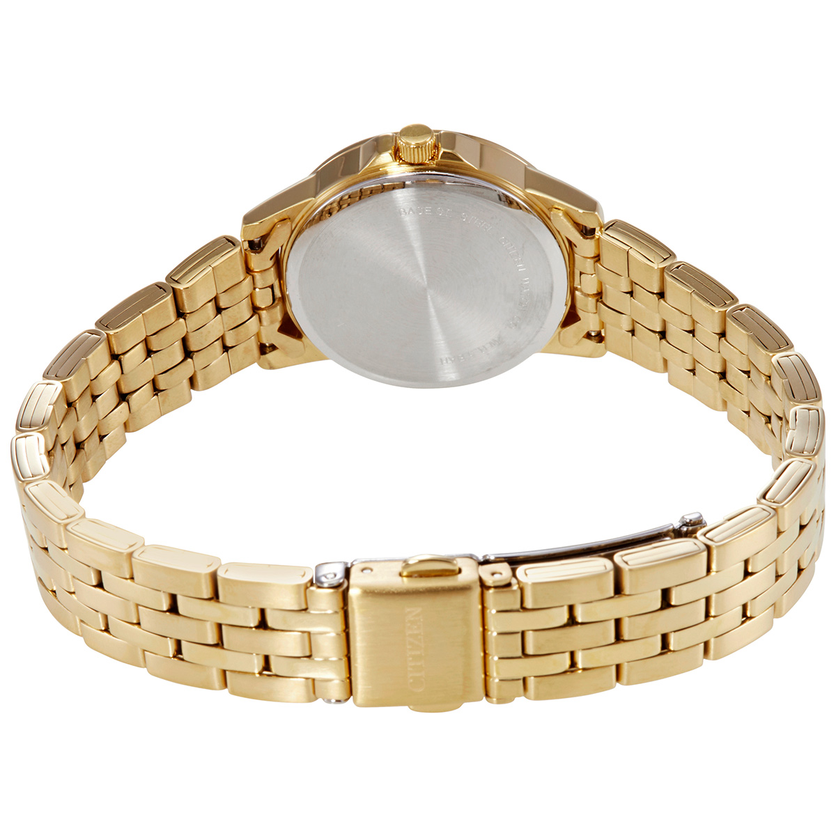 citizen quartz black dial gold tone ladies watch eq0603 59f citizen quartz black dial gold tone ladies watch eq0603 59f