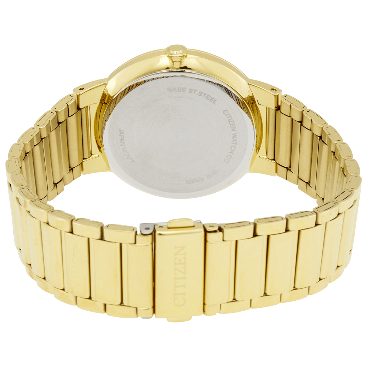 citizen quartz black dial yellow gold tone men's watch bi5012 53e citizen quartz black dial yellow gold tone men's watch bi5012 53e