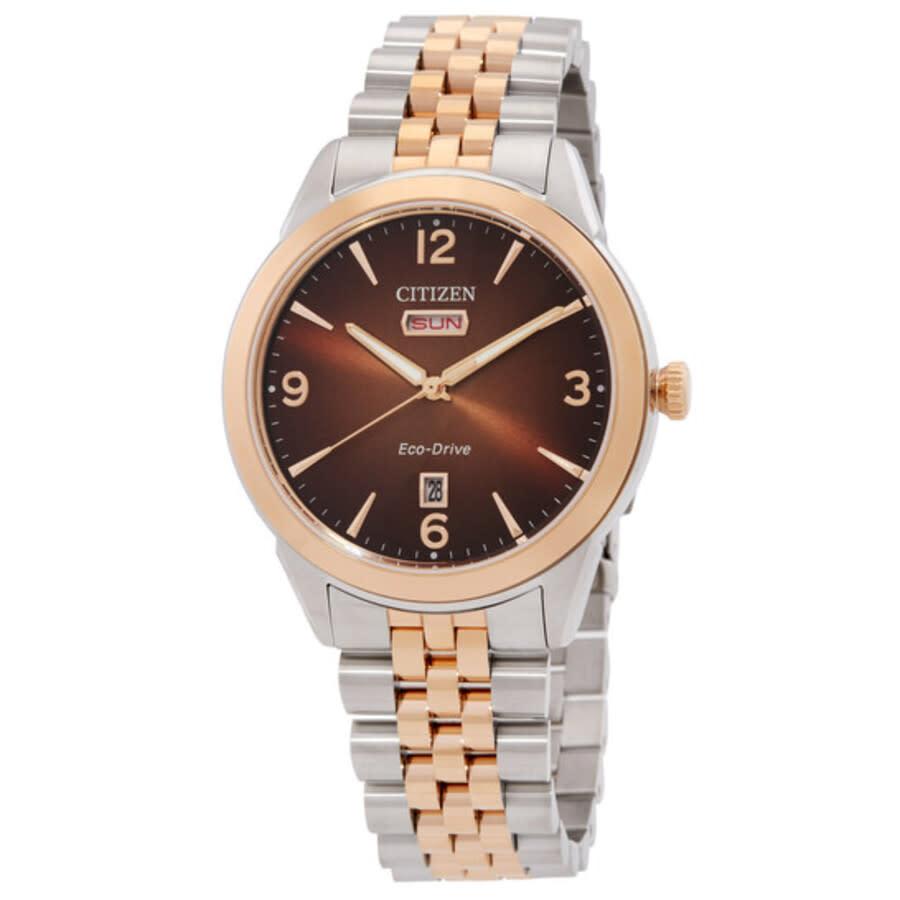 citizen rolan quartz brown dial men's watch aw156 57x citizen rolan quartz brown dial men's watch aw156 57x