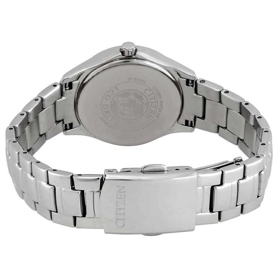 citizen silhouette crystal eco drive blue dial stainless steel ladies watch fe1140 86l citizen silhouette crystal eco drive blue dial stainless steel ladies watch fe1140 86l