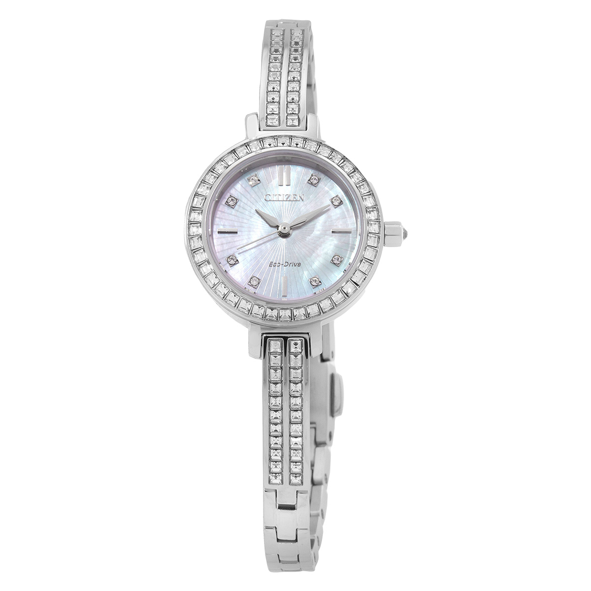 citizen silhouette crystal eco drive white dial ladies watch em0860 51d citizen silhouette crystal eco drive white dial ladies watch em0860 51d