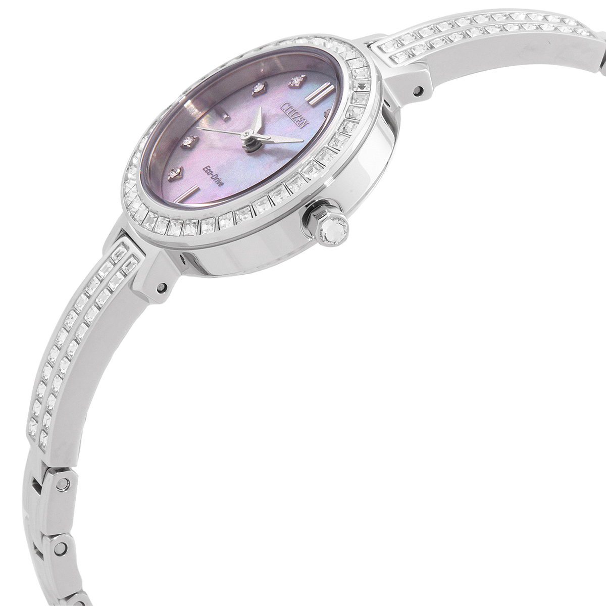 citizen silhouette crystal eco drive white dial ladies watch em0860 51d citizen silhouette crystal eco drive white dial ladies watch em0860 51d