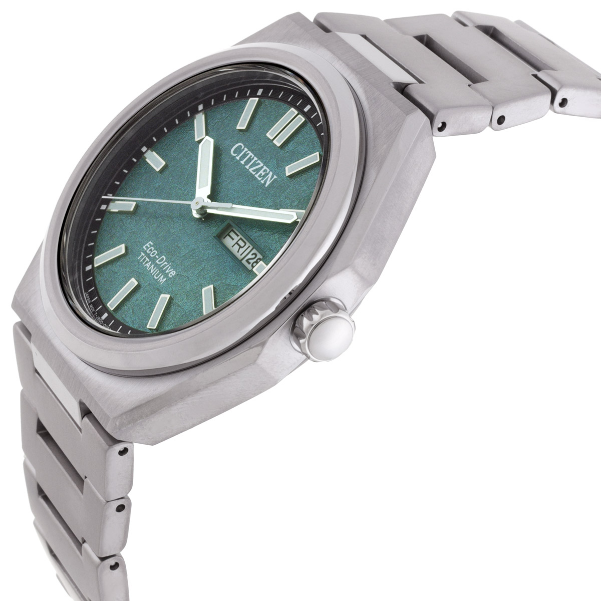 citizen zenshin three hand green dial men's watch aw0130 85x citizen zenshin three hand green dial men's watch aw0130 85x