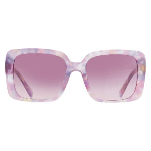 coach gradient pink purple square ladies sunglasses hc8424u 58677w 54