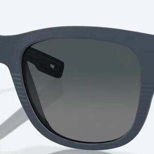 costa del mar caleta grey gradient polarized glass square ladies sunglasses 6s9084 908405 55