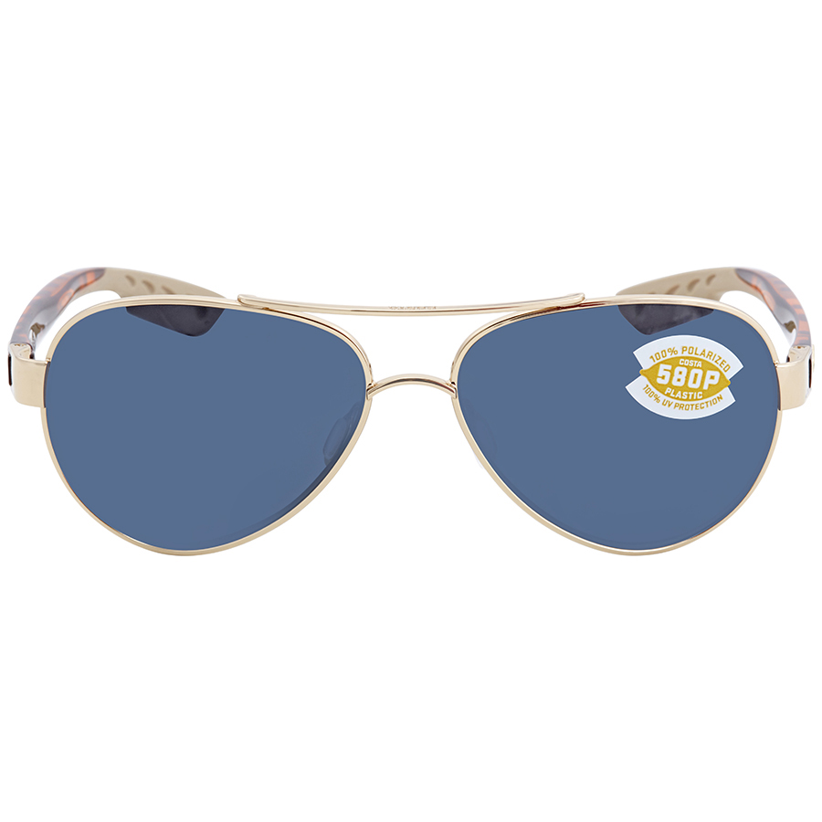 costa del mar loreto grey polarized polycarbonate ladies sunglasses lr 64 ogp 56 costa del mar loreto grey polarized polycarbonate ladies sunglasses lr 64 ogp 56