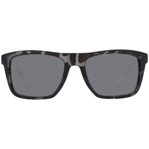 costa del mar mainsail grey silver mirror polarized glass square men's sunglasses 6s9107 910706 55
