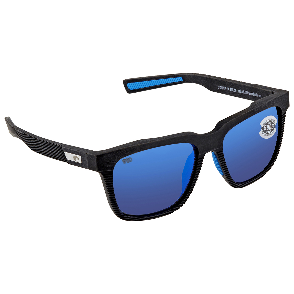 costa del mar pescador blue mirror polarized glass square men's sunglasses 6s9029 902901 55 costa del mar pescador blue mirror polarized glass square men's sunglasses 6s9029 902901 55