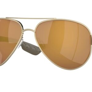 costa del mar south point gold mirror polarized glass pilot men's sunglasses 6s4010 401039 59