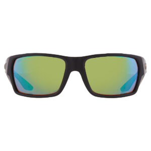 costa del mar tailfin green mirror polarized glass rectangular men's sunglasses 6s9113 911303 60