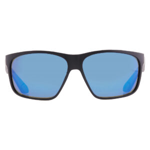 costa del mar trades blue mirror polarized glass rectangular men's sunglasses 6s9128 912802 60