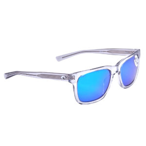 costa del mar tybee blue mirror polarized glass square men's sunglasses 6s2003 200302 55
