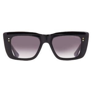 dita mahine grey to clear gradient cat eye ladies sunglasses dts437 a 01 53