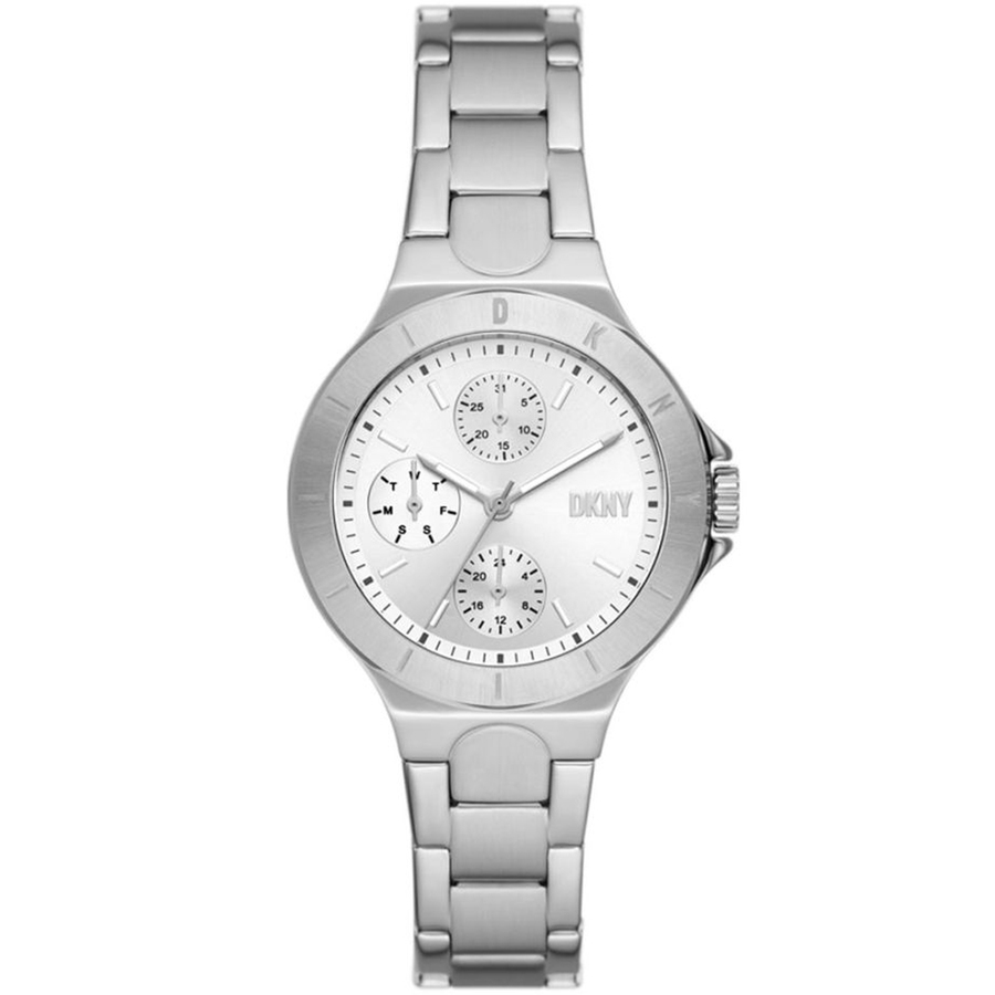 dkny chambers quartz silver dial ladies watch ny6678 dkny chambers quartz silver dial ladies watch ny6678