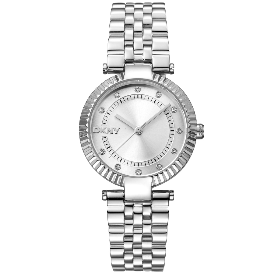 dkny fashion silver tone dial ladies watch dk1l042m0035 dkny fashion silver tone dial ladies watch dk1l042m0035