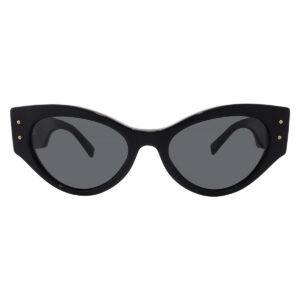 dolce & gabbana dolce and gabbana dark grey cat eye ladies sunglasses dg4480 501/87 53