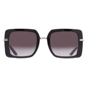dolce & gabbana dolce and gabbana grey gradient square ladies sunglasses dg4491 33728g 52