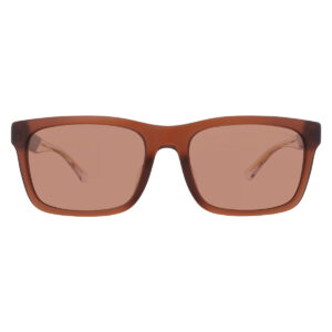 emporio armani brown rectangular men's sunglasses ea4224f 609573 58