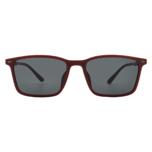 emporio armani dark grey rectangular men's sunglasses ea4223u 526187 56