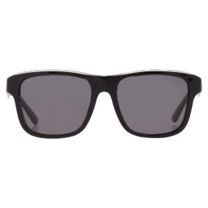 emporio armani polarized dark grey square men's sunglasses ea4208 605187 56
