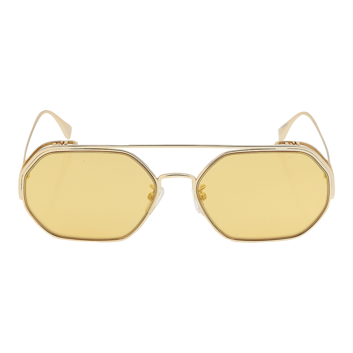 fendi gold mirror geometric ladies sunglasses fe40039u 10l 57 fendi gold mirror geometric ladies sunglasses fe40039u 10l 57