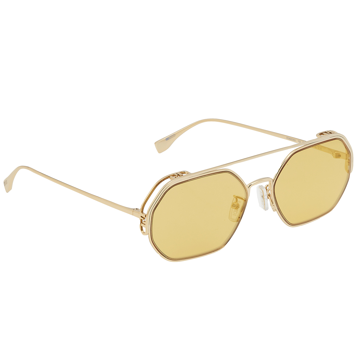 fendi gold mirror geometric ladies sunglasses fe40039u 10l 57 fendi gold mirror geometric ladies sunglasses fe40039u 10l 57