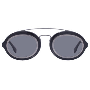 fendi smoke oval men's sunglasses fe40094i 01a 52