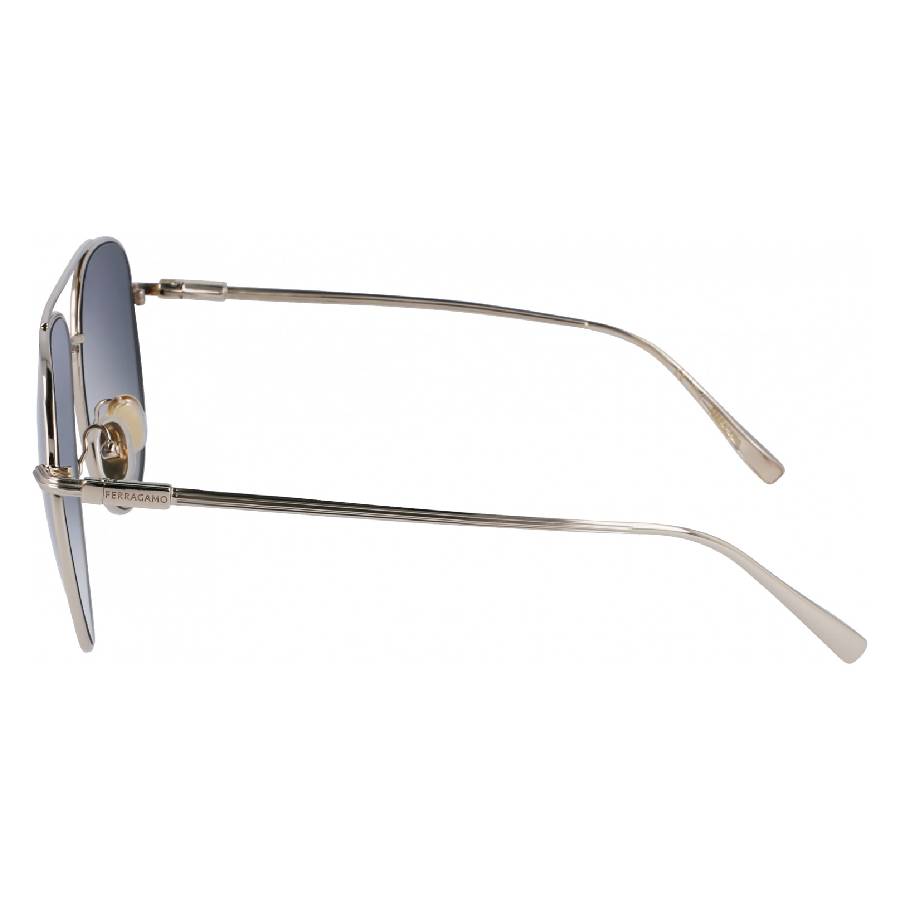 ferragamo blue gradient pilot men's sunglasses sf308s 715 61 ferragamo blue gradient pilot men's sunglasses sf308s 715 61