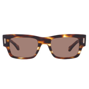 ferragamo brown rectangular men's sunglasses sf2011s 216 53
