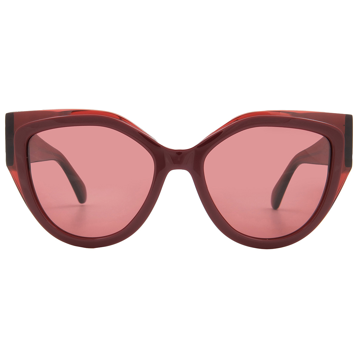 ferragamo burgundy cat eye ladies sunglasses sf2004s 618 53 ferragamo burgundy cat eye ladies sunglasses sf2004s 618 53