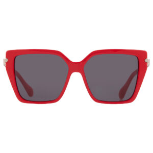 ferragamo grey butterfly ladies sunglasses sf1106s 600 57