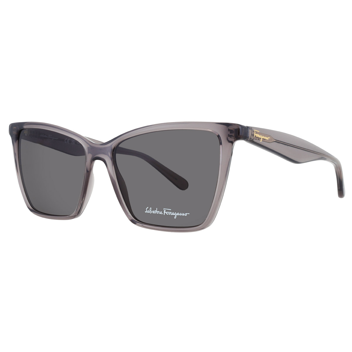 ferragamo grey butterfly ladies sunglasses sf3017 057 54 ferragamo grey butterfly ladies sunglasses sf3017 057 54
