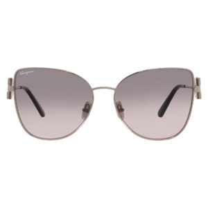 ferragamo grey rose gradient cat eye ladies sunglasses sf296sr 772 60