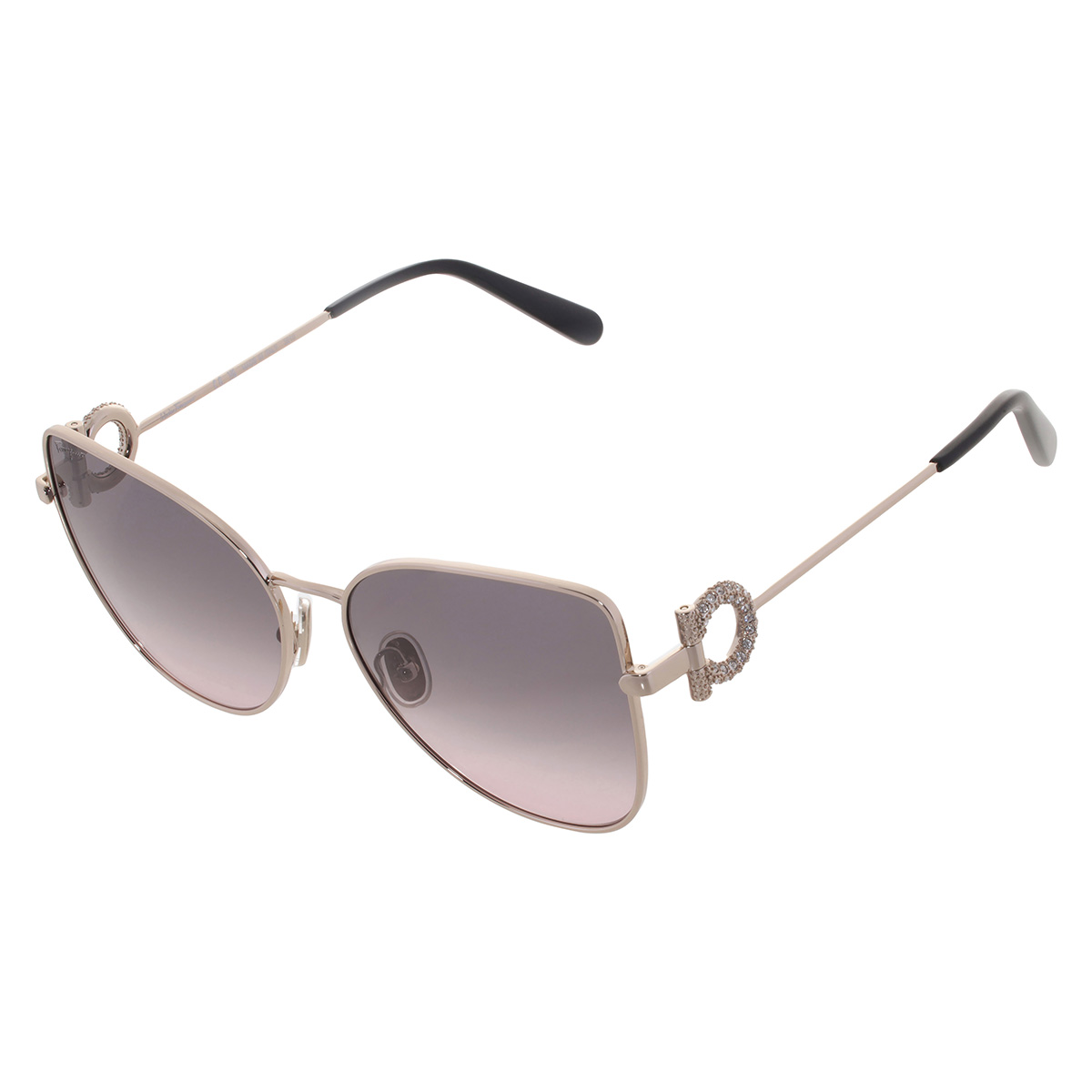 ferragamo grey rose gradient cat eye ladies sunglasses sf296sr 772 60 ferragamo grey rose gradient cat eye ladies sunglasses sf296sr 772 60
