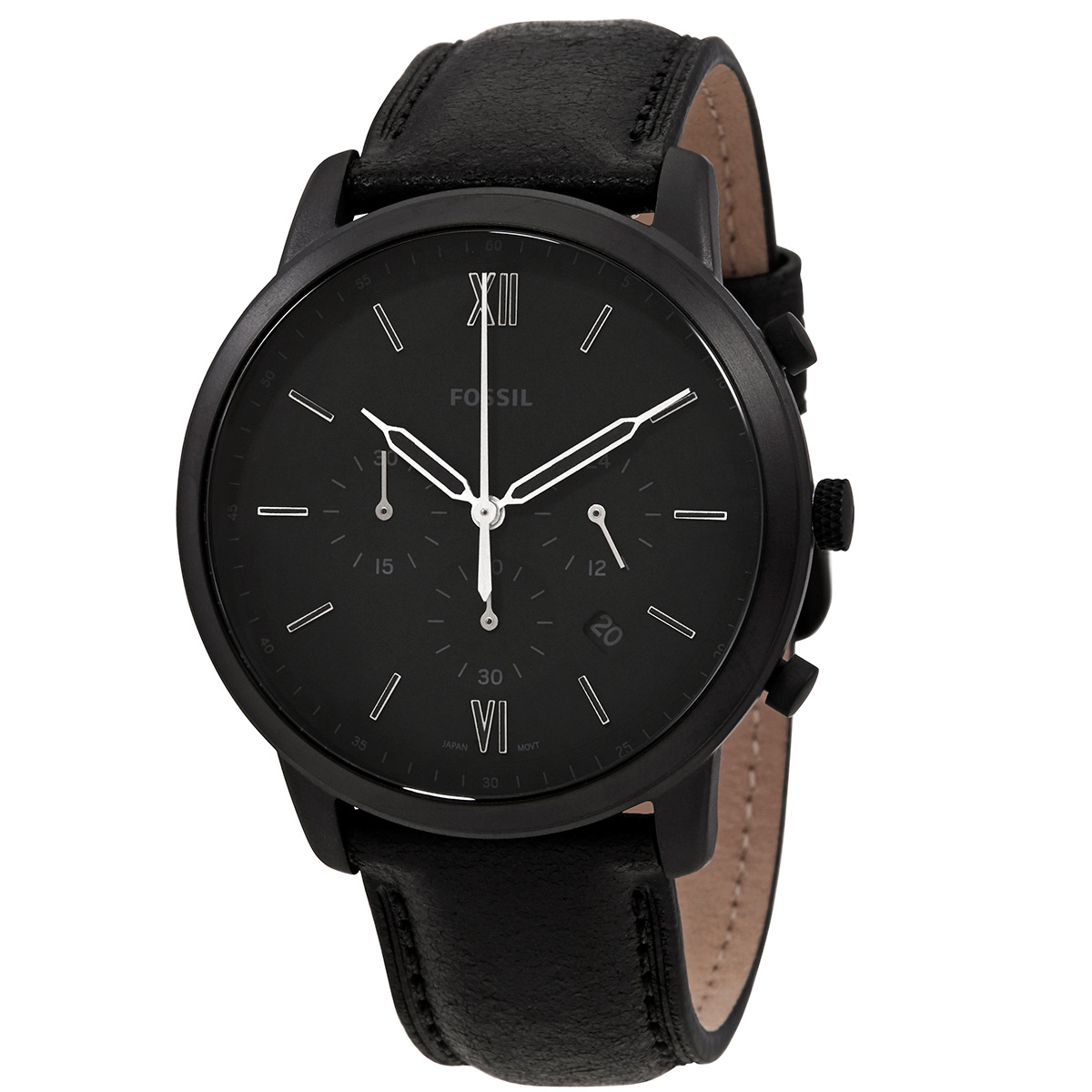 fossil neutra chronograph quartz black dial men's watch fs5503 fossil neutra chronograph quartz black dial men's watch fs5503