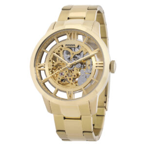 fossil townsman automatic skeleton dial men's watch me3280