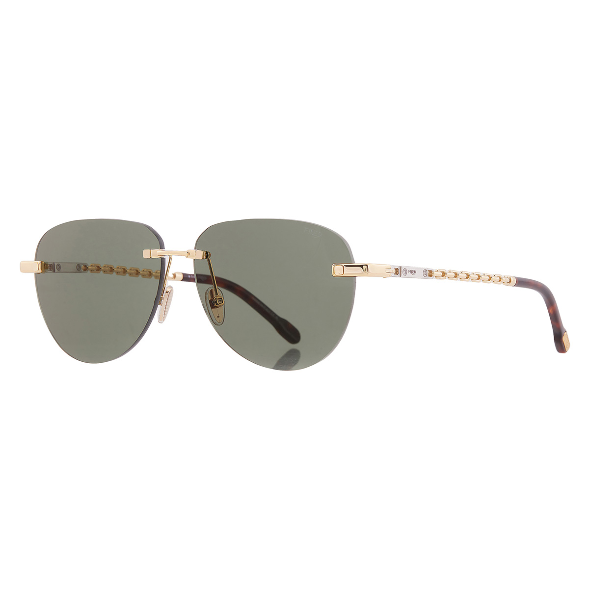 fred round men's sunglasses fg40053u 30q 58 fred round men's sunglasses fg40053u 30q 58