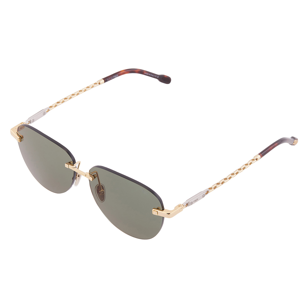 fred round men's sunglasses fg40053u 30q 58 fred round men's sunglasses fg40053u 30q 58