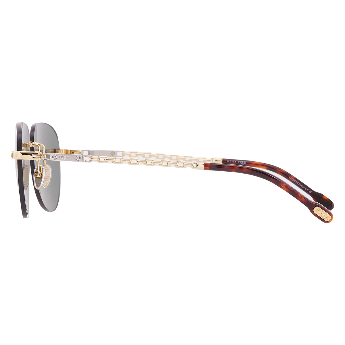 fred round men's sunglasses fg40053u 30q 58 fred round men's sunglasses fg40053u 30q 58