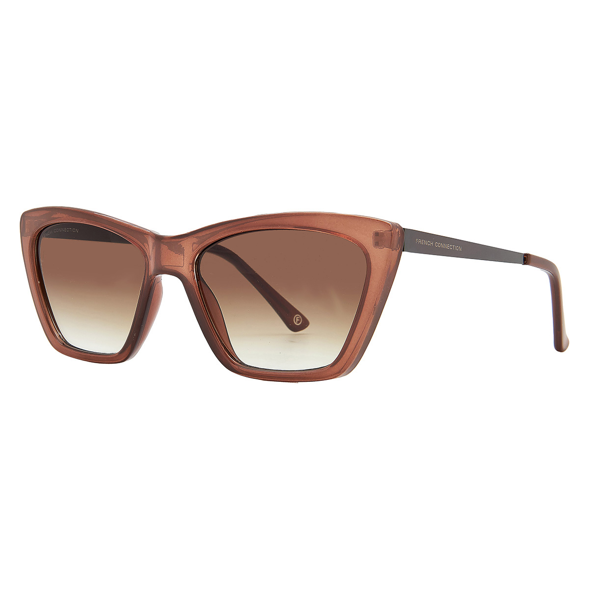 french connection 21fcl05 col 1 brown cat eye ladies sunglasses 10262069.com tau french connection 21fcl05 col 1 brown cat eye ladies sunglasses 10262069.com tau