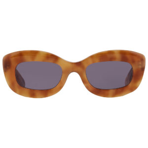 garrett leight dolores sun blue smoke cat eye ladies sunglasses 2139 emt/bs 48