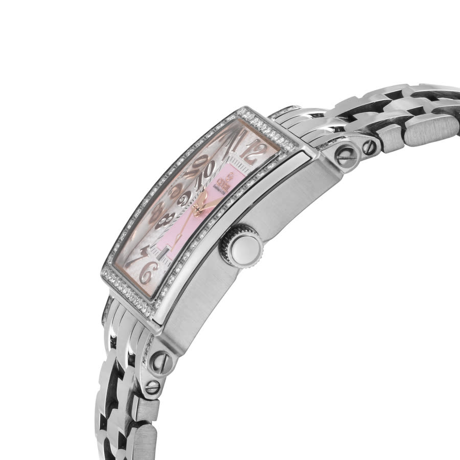 gevril avenue of americas mini diamond quartz ladies watch 7245rlb gevril avenue of americas mini diamond quartz ladies watch 7245rlb