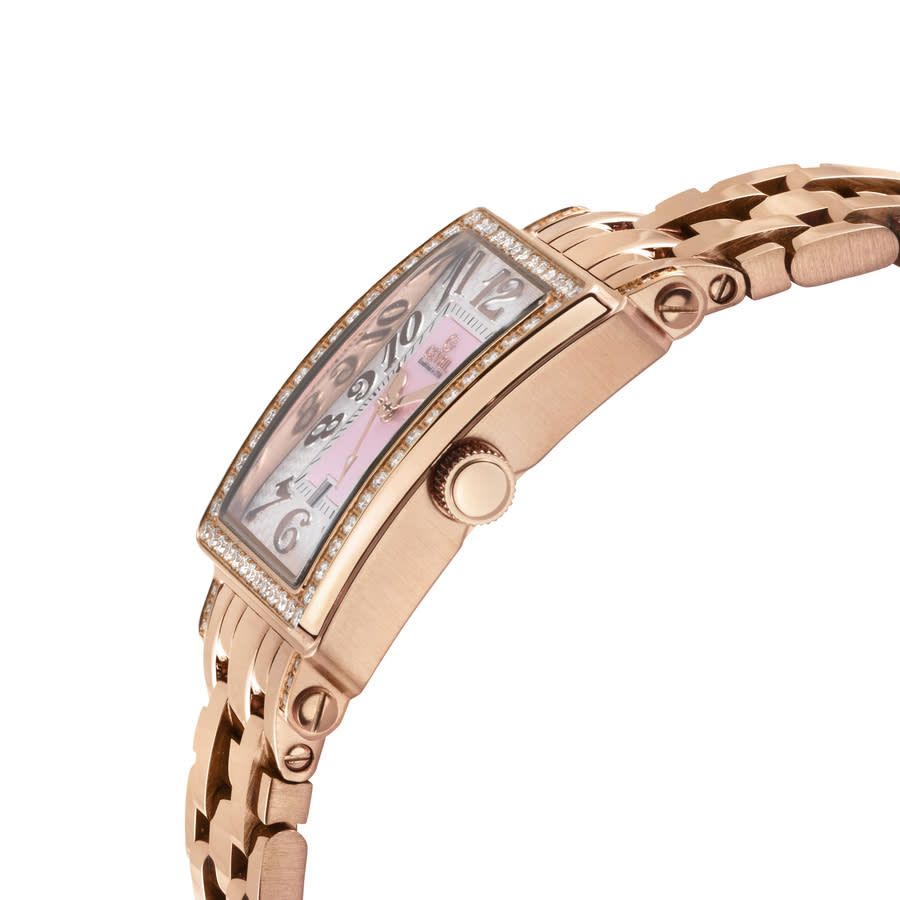 gevril avenue of americas mini diamond quartz ladies watch 7345rlb gevril avenue of americas mini diamond quartz ladies watch 7345rlb