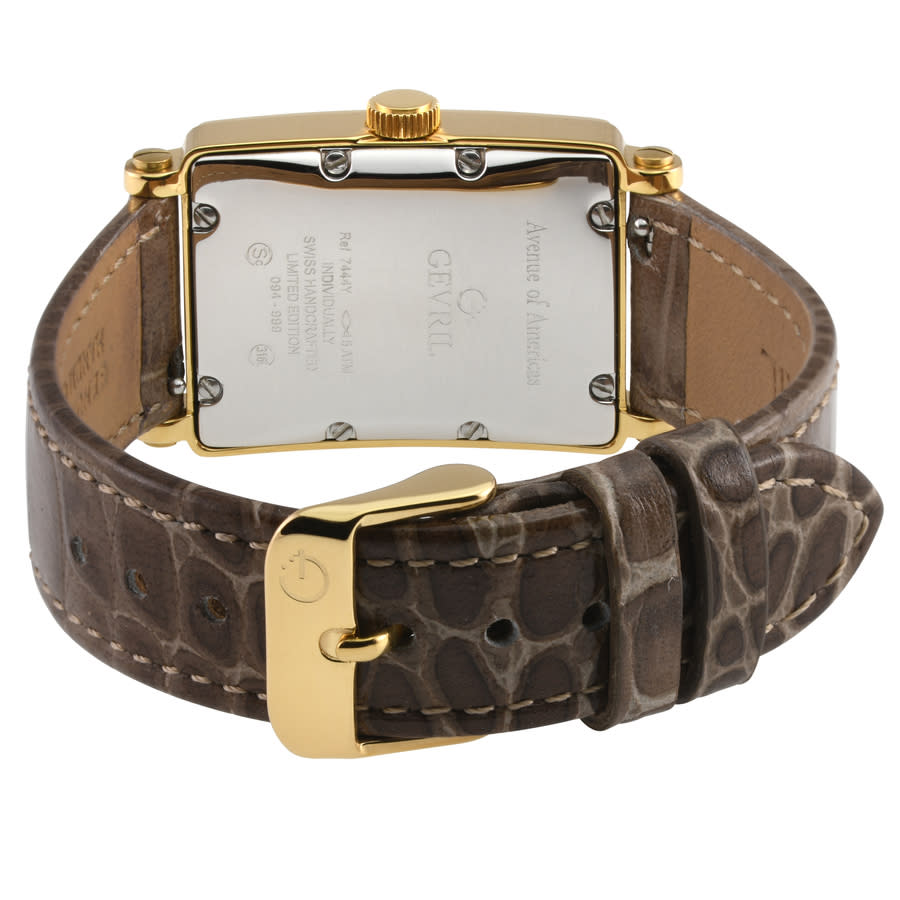 gevril avenue of americas mini quartz ladies watch 7444y 3 gevril avenue of americas mini quartz ladies watch 7444y 3