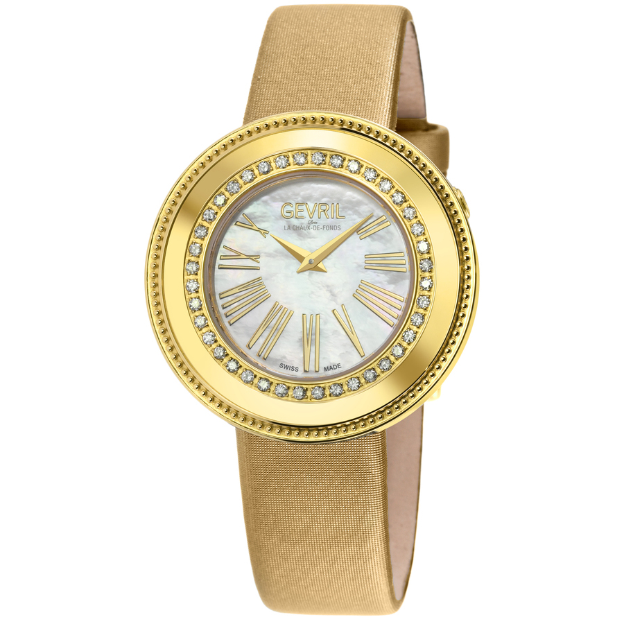 gevril gandria mother of pearl dial ladies watch 12121 2 gevril gandria mother of pearl dial ladies watch 12121 2