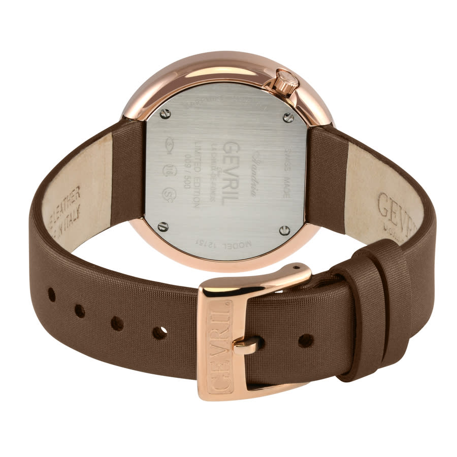 gevril gandria mother of pearl dial ladies watch 12151 gevril gandria mother of pearl dial ladies watch 12151