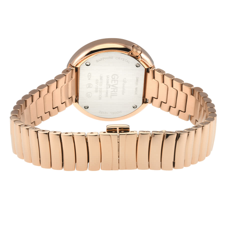 gevril gandria mother of pearl dial ladies watch 12152b gevril gandria mother of pearl dial ladies watch 12152b