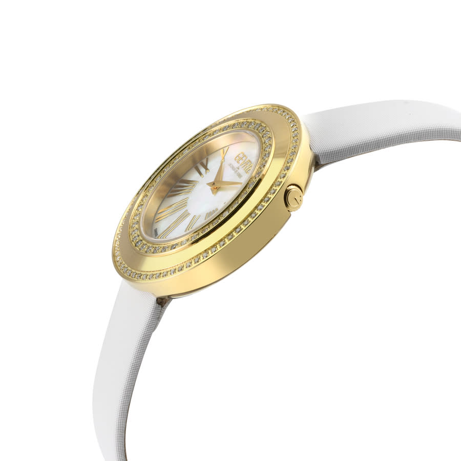 gevril gandria mother of pearl dial ladies watch 12221 gevril gandria mother of pearl dial ladies watch 12221