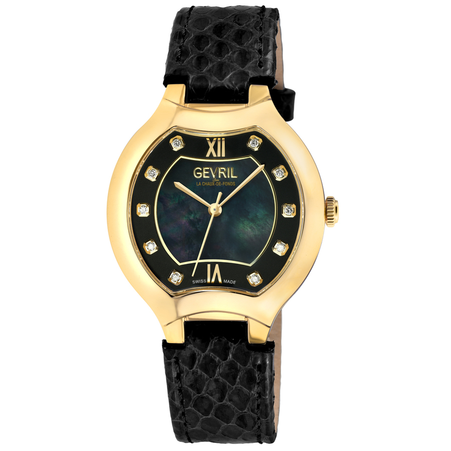 gevril lugano mother of pearl dial ladies watch 11027 gevril lugano mother of pearl dial ladies watch 11027
